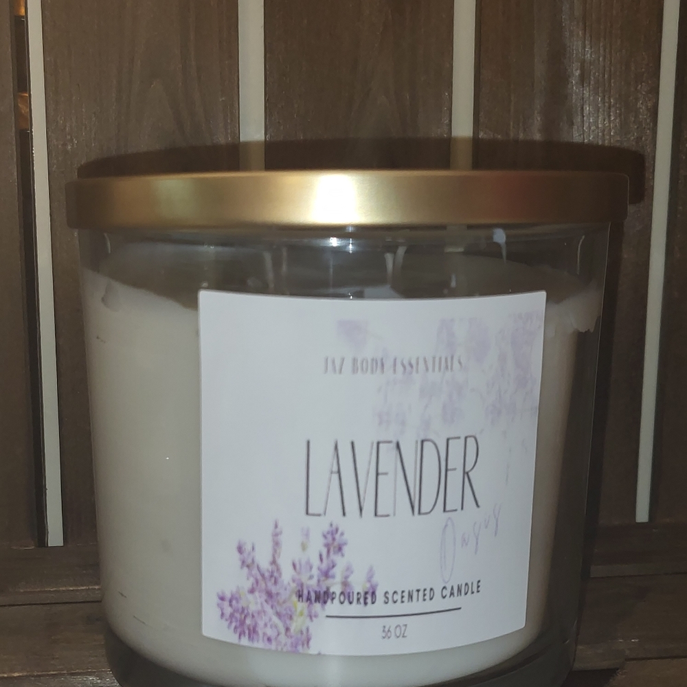 Lavender Oasis 4 wick Candle 36 oz